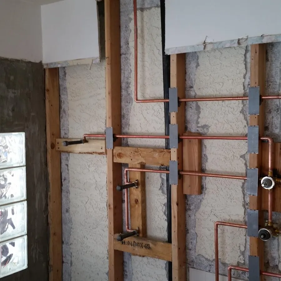 Copper pipe installation for Burst Pipe Repair in Bon Air
